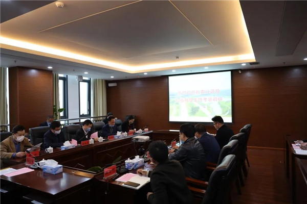 省農(nóng)行一行蒞臨景德鎮(zhèn)城投集團進(jìn)行工作座談